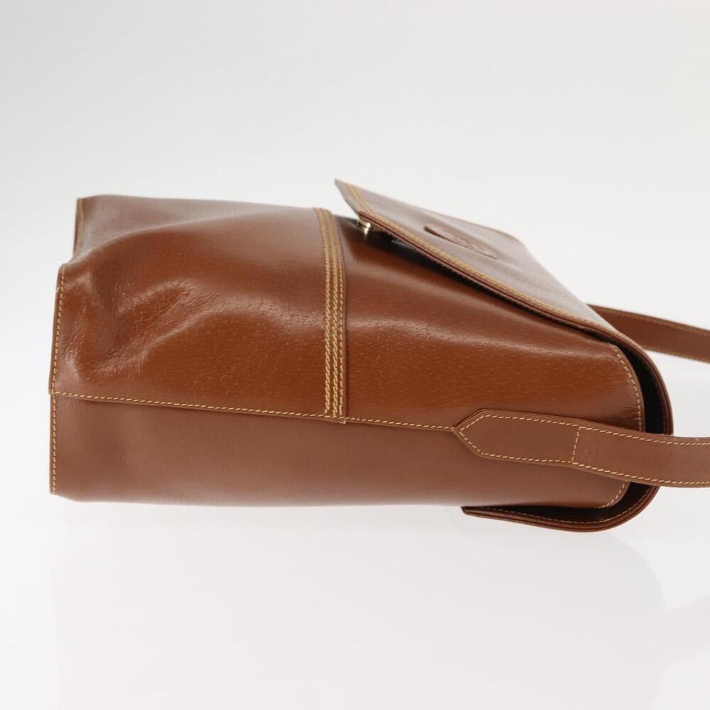 GUCCI Shoulder Bag Leather Brown Auth ep10968 - Picture 4 of 16